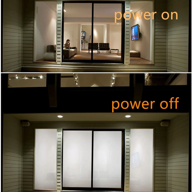 info-1-1 pre cut privacy window film1, power on and power off